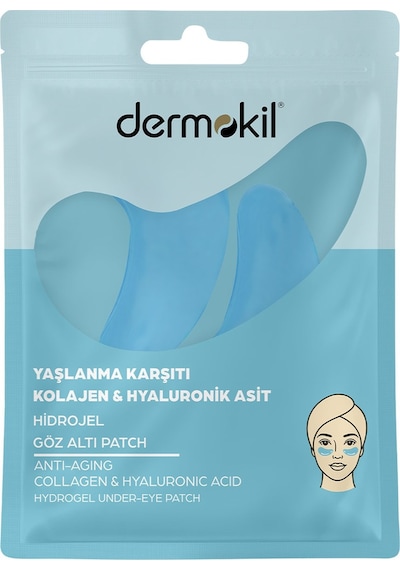 Dermokil Kolajen & Hyaluronik Asit Hidrojel Patch Göz Altı Maskesi