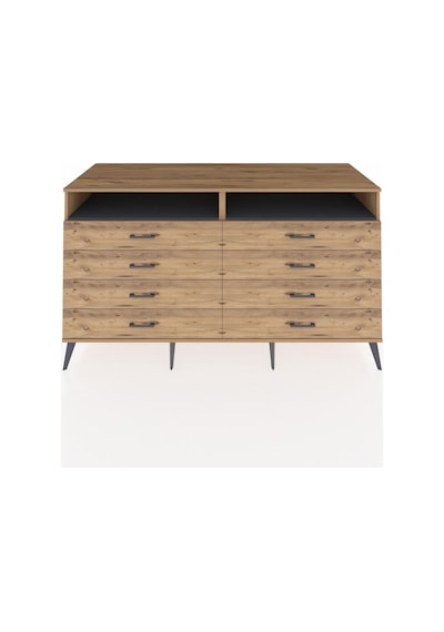 Kronos Konsol 2 Raflı 8 Çekmeceli 176x59x99 Çam-antrasit/çam Çam-antrasit/çam Kronos Konsol 2 Raflı 8 Çekmeceli 176x59x99 Çam-antrasit/çam Çam-antrasit/çam