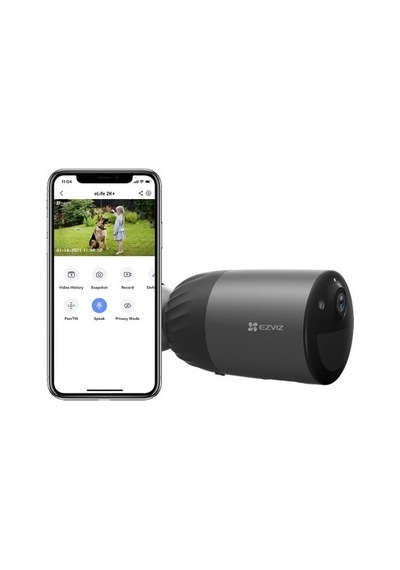 4 Mp Wi-fi Bullet Kamera, 2k+ Çözünürlük, 32gb Emmc, Çift Yönlü Ses -001