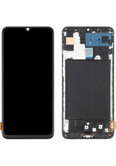 Samsung Uyumlu Galaxy Sm-a705 A70 Ekran Lcd Full Çıtalı Tam Boyut