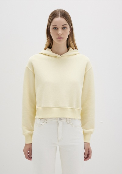Mavi - Kapüşonlu Sarı Sweatshirt 1s10386-71187 Sarı