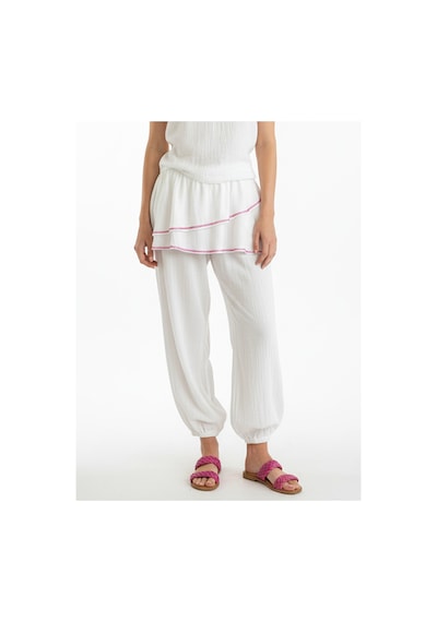 Xint Bej Pamuk Dokulu Oversize Pantolon 201327