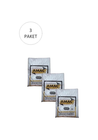 Hubrendy Tedarik Şeffaf Hışır Atlet Poşet Orta Boy 27x47 Cm 650 Gr 3 Paket-takriben 600 Adet
