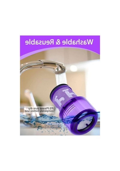 Dyson V12 İçin Yıkanabilir Yedek Filtre, Mutlak Temizlik İçin Ekstra Aksesuar