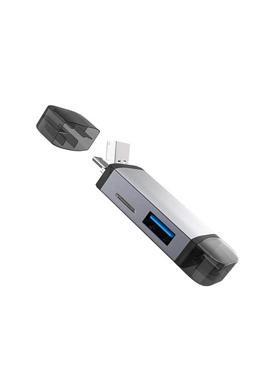 Usb 3.0 Type C Micro Usb Kart Okuyucu 3in1 Usb Otg Sd/tf - Fc447