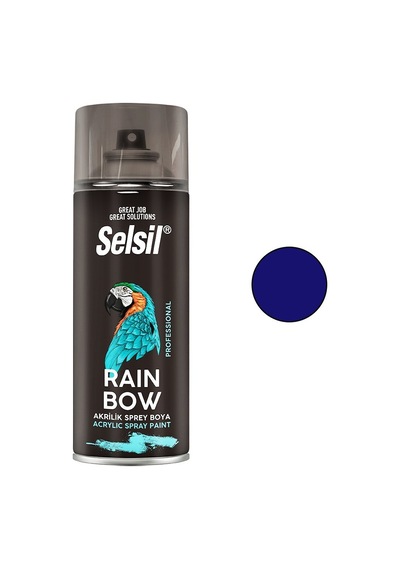 Selsil Tab-421 Ral-5002 Mavi Ultramarin Sprey Boya 400ml- 12'li Paket