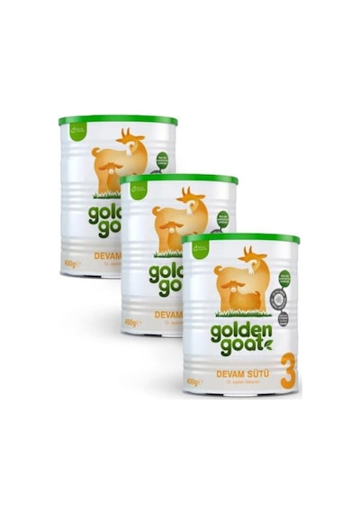 Golden Goat 3 Keçi Sütü Bazlı Bebek Sütü 3 x 400 G