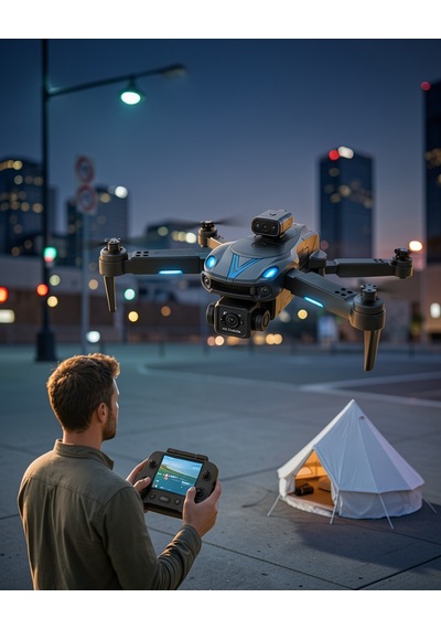 Drone Katlanabilir Çift Kamera Uczzdronvı88maxhs325