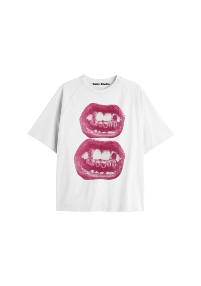 Kalic Studio Grillz Tee - T-shirt Gümüş
