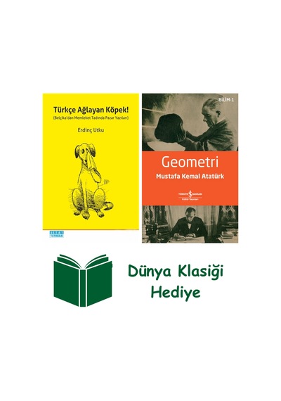 Türkçe Ağlayan Köpek + Geometri + Dünya Klasiği Hediye