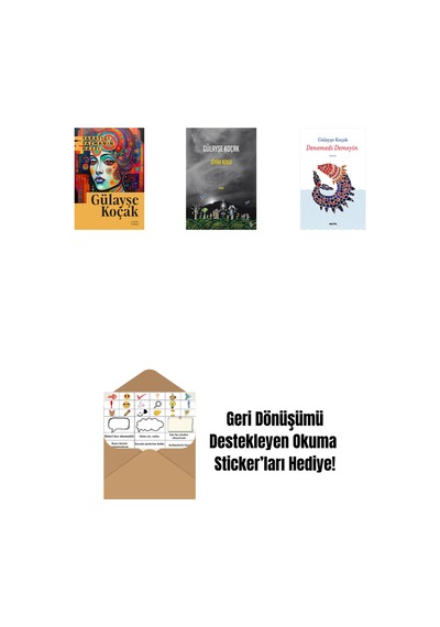 Yaratıcı Yazmanın Hazzı + Siyah Koku + Denemedi Demeyin + Okuma Sticker'ları