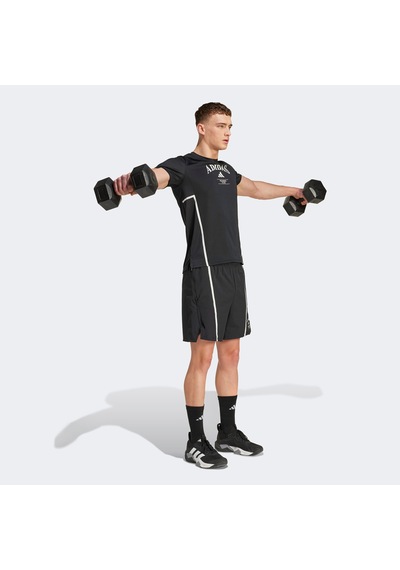 Adidas Designed For Training Legacy Erkek Siyah Antrenman T-shirt Ka5284