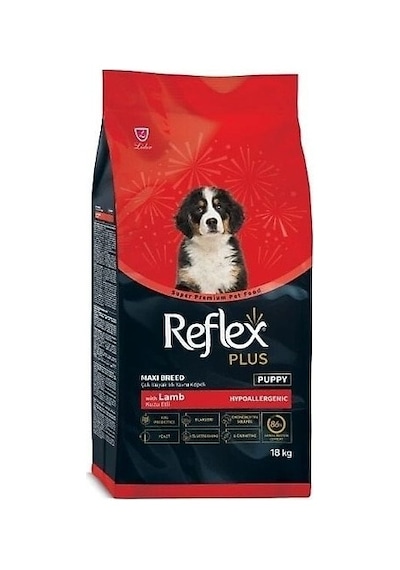 Reflex Plus Büyük Irk Kuzu&pirinç Yavru Köpek Maması 18kg