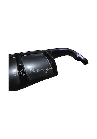 BMW E60 Vorsteiner Difüzör (Plastik) Boyasız E60 Arka-Difizör-Ek