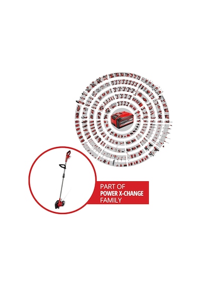 Akülü Kenar Kesme Ge-le 18/190 Li-solo Power X-change 18v, 3 Kademeli Derinlik Ayarı 29 38 Mm, 19 Cm Kesme Uzunlu