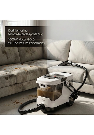 Sinbo Beyaz Sinbo Koltuk Ve Halı Yıkama Makinesi Ssc-7609
