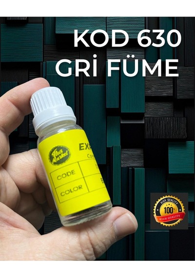 Kod- 630 Gri Füme - Profesyonel Rötüş Boyası - Taş Izi Ve Çizik