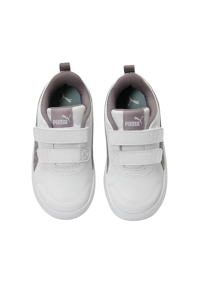 Puma 398759 06 Courtflex V3 Dotty V Inf Beyaz-mor-yeşil Çocuk Spo Beyaz