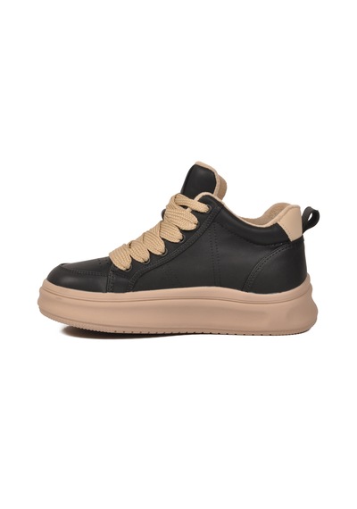 Pierre Cardin 11517 G Siyah Kadın Bilek Boy Sneaker