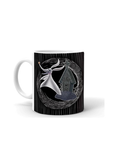The Nightmare Before Baskılı Seramik Beyaz Kupa