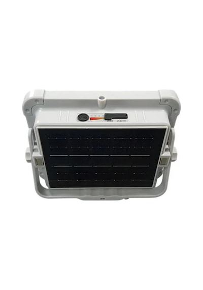 Ct-4698 Taşınabilir Solar Projektör Ip65 Güneş Enerjili 3 Renk Modu Dimmerli Ve Şarjlı Led Işık