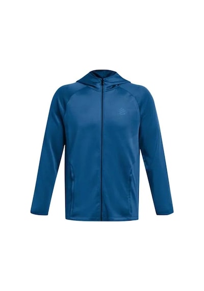 Under Armour Curry Playable Erkek Mavi Basketbol Sweatshirt 1380323-426 Mavi