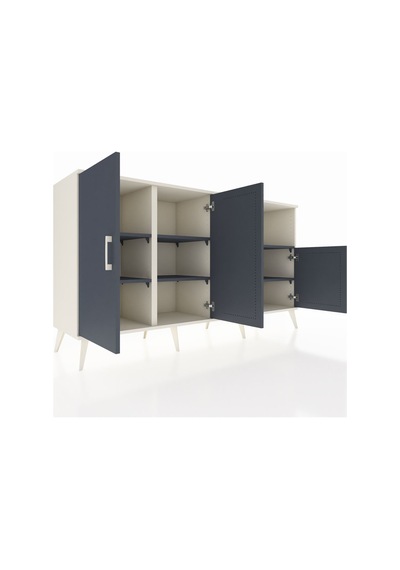 Hyperion Konsol 6 Raflı 4 Kapaklı 176x44x99 Aytaşı-antrasit Aytası/antrasıt - Aytası Hyperion Konsol 6 Raflı 4 Kapaklı 176x44x99 Aytaşı-antrasit Aytası/antrasıt - Aytası