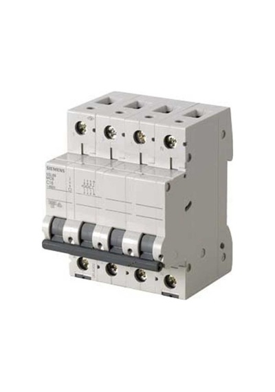 Siemens 5sl6640 7ya 40a 3 N 5sl Classic Anahtarlı Otomatik Sigorta 6ka C Tipi Yavaş Karakterli