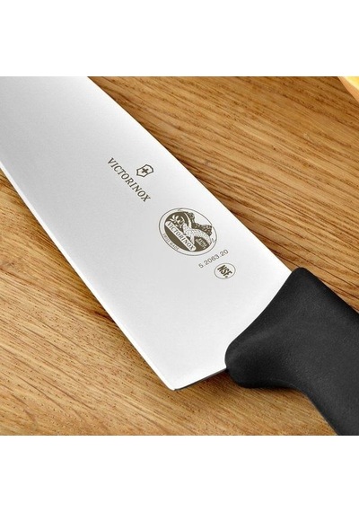 Victorinox 5.2063.20 Şef Bıçağı 20 Cm Fibrox Siyah