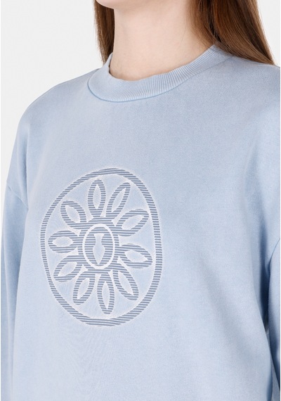 Colin's Colins Regular Fit Yuvarlak Yaka Baskılı Kadın Mavi Sweatshirt Cl1071857 Cl1071857 Q1.v2 Ble Mavi Colin's Colins Regular Fit Yuvarlak Yaka Baskılı Kadın Mavi Sweatshirt Cl1071857 Cl1071857 Q1.v2 Ble Mavi