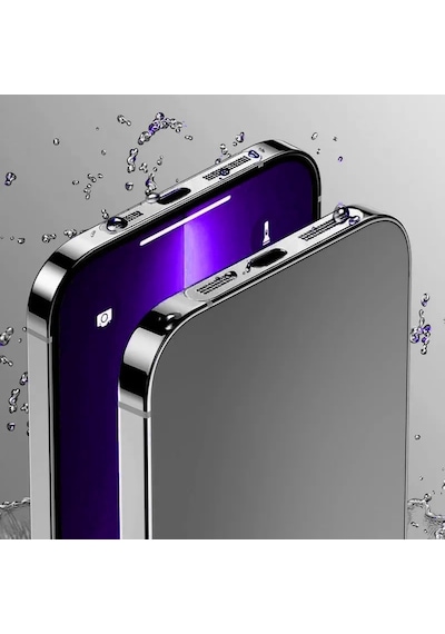 Apple İphone 12, 13, 14, 15, 16 Pro Max, Pro, Plus Uyumlu Metal Toz Geçirmez Sticker Kulaklık Hoparlör Deliği Anti Toz Önleyici Siyah