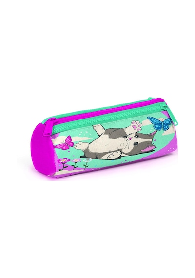 Coral High Kids Su Yeşili Pembe Kedi Desenli 3 Lü Okul Çanta Seti Set0123707