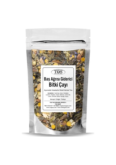 Tos The Organic Spices Ayurvedik Baş   Bitki Çayı 250 G