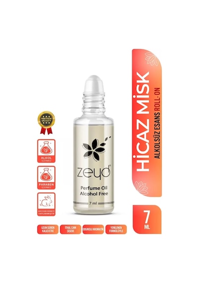 Hicaz Misk - Zeyd Esans 7 Ml Çiçek - Odunsu