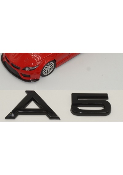 Audi A5 Bagaj Parlak Siyah 3M Yazı Logo Ürün (549035009)