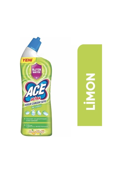 Ultra Power Jel Kıvamlı Çamaşır Suyu Limon Tazeliği 750 Ml X 3 Adet Diğer