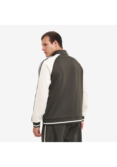 Lescon Erkek Fermuarlı Kapüşonlu Sweatshirt 26n-1155 Haki