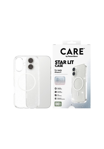 Care By Panzerglass Flagship Apple Uyumlu iPhone 17 Urban Explorer Star Lit Beyaz Magsafe Kılıf