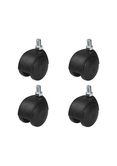 4 Adet Hts Eko 3/8 Vidalı Döner Mobilya Tekeri Çap : 49 Mm Kod : 402