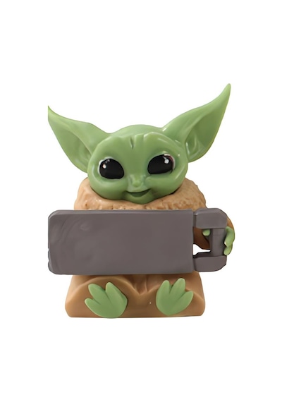 The Mandalorian Baby Yoda Grogu Bebek Yoda Aksiyon Figür Oyuncak Seti 5 Yoda Figürü Bir Arada Set B