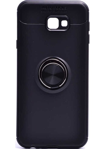 Samsung Galaxy Uyumlu J4 Plus Kılıf Yüzüklü Magnetli Ravel Case
