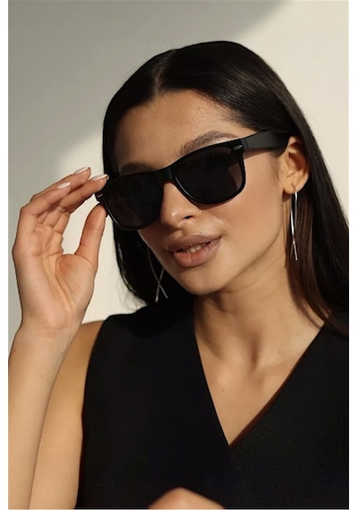 Unisex Güneş Gözlüğü Kemik Model Çerçeveli Uv Korumalı Çok Renkli