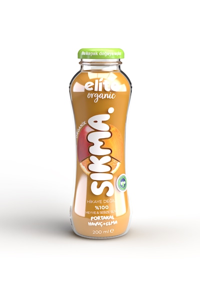 Sıkma %100 Portakal Suyu 200 Ml