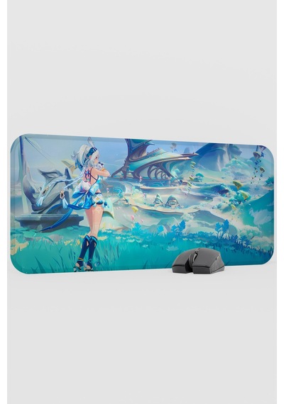 Mualani Genshin Impact Anime Gacha V2 - 70x30 Xl Gaming Mouse Pad Fare Altlığı