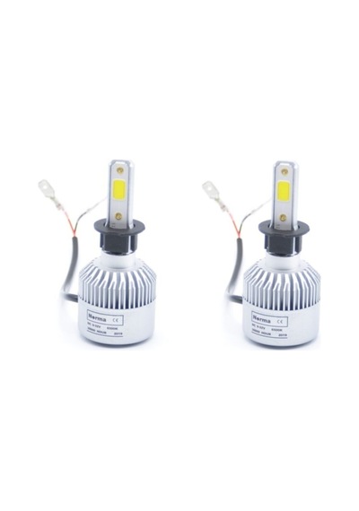 Ahmet Otomotiv Norma 24v-12v H1 Xenon Led Ampul Seti 6000k 8000 Lümen Cob Led