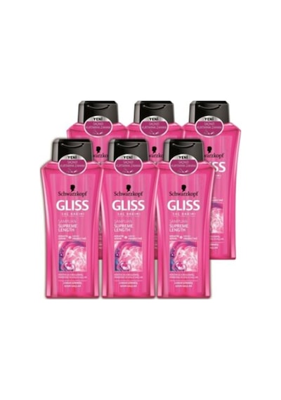 Gliss Supreme Length Şampuan 6 x 400 ML
