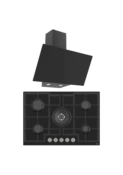 Ferre Mega Plus Serisi ED035 - D077 2'li Cam Ankastre Set