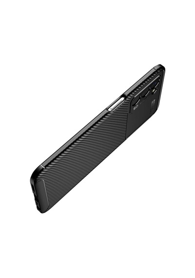 Oppo A55 5G Kılıf Karbon Silikon Case