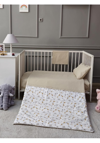 Yuar Baby Bebek Nevresim Seti - Kahve