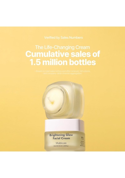 Brightening Glow Facial Cream Aha Ve C Vitamin Canlandırıcı Aydınlatıcı Nemlendirici Krem Kore 50ml